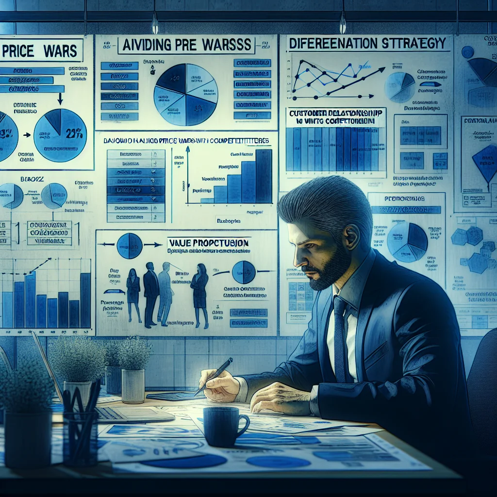 Como evitar guerra de preços com concorrência?