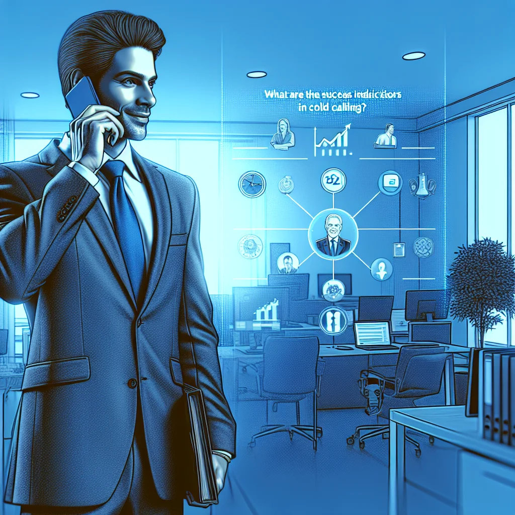 Quais indicadores de sucesso em Cold Calling?